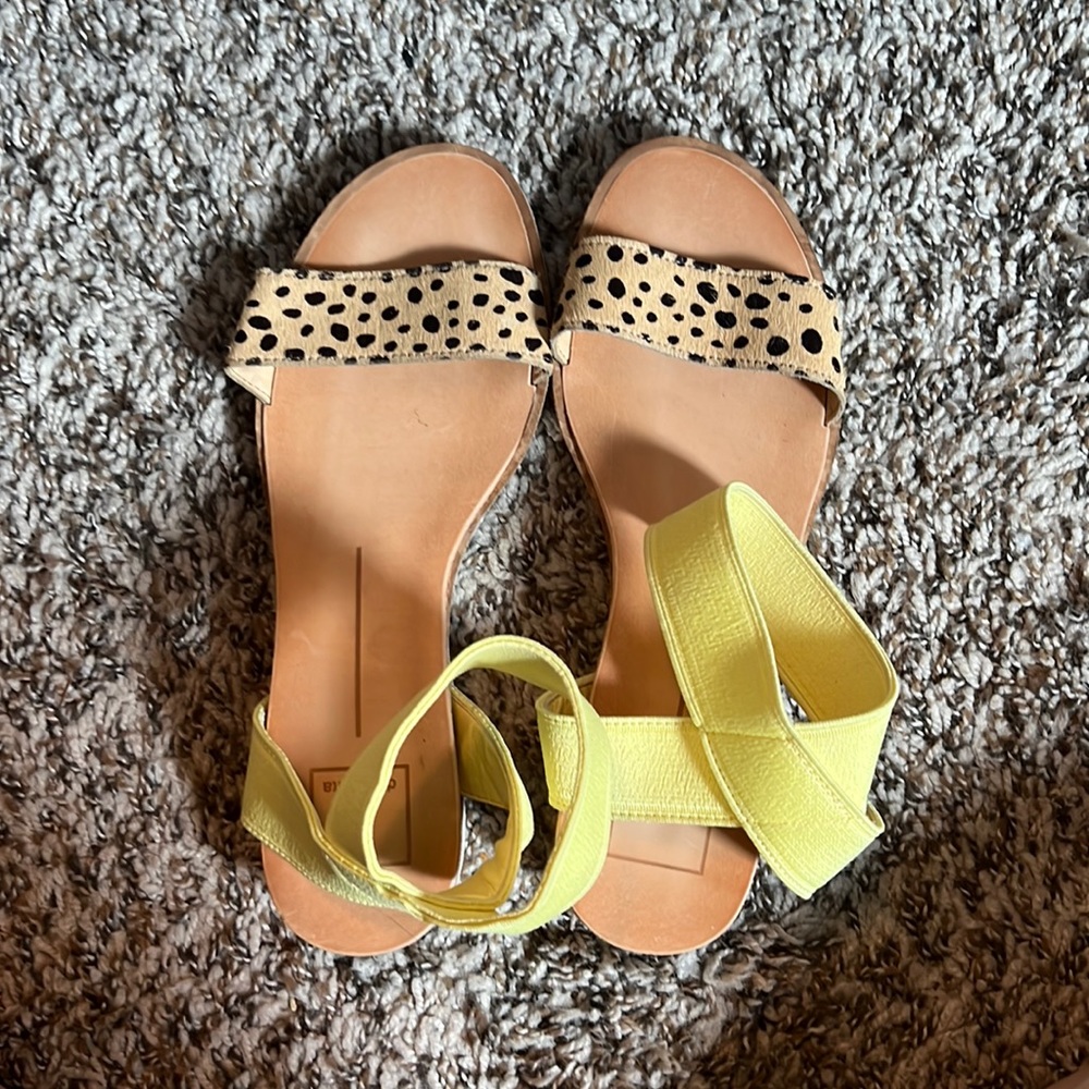 Dolce Vita micro wedges/flat sandals